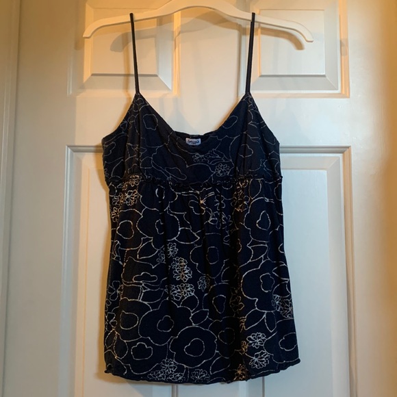 Excellent condition size large splendid tank top. Navy with a silver design. - Picture 1 of 3